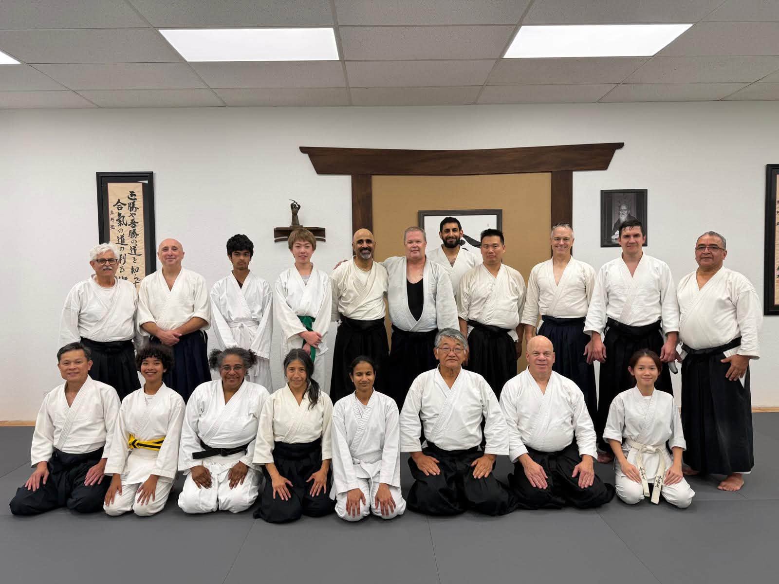 Adult Aikido class training at Tri City Aikido in Fremont