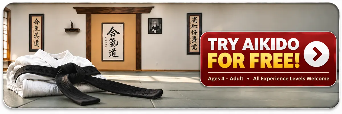try aikido free ages 4 thru adult